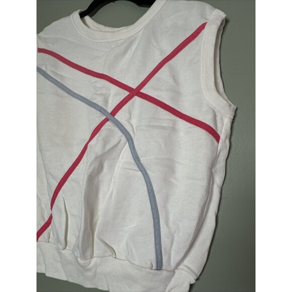 Maverick Sleeveless Sweatshirt Vintage 80s Style Women’s XL Made In USA - Picture 2 of 8